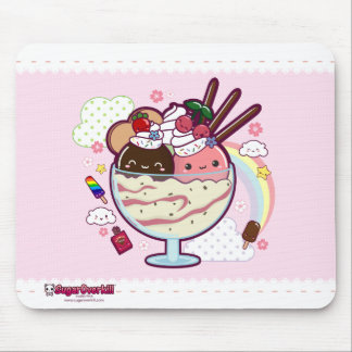 Kawaii Ice Cream Mouse Pad