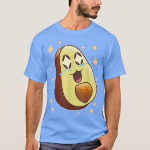 Kawaii Japanese Avocado Anime Manga Graphic Japan  T-Shirt