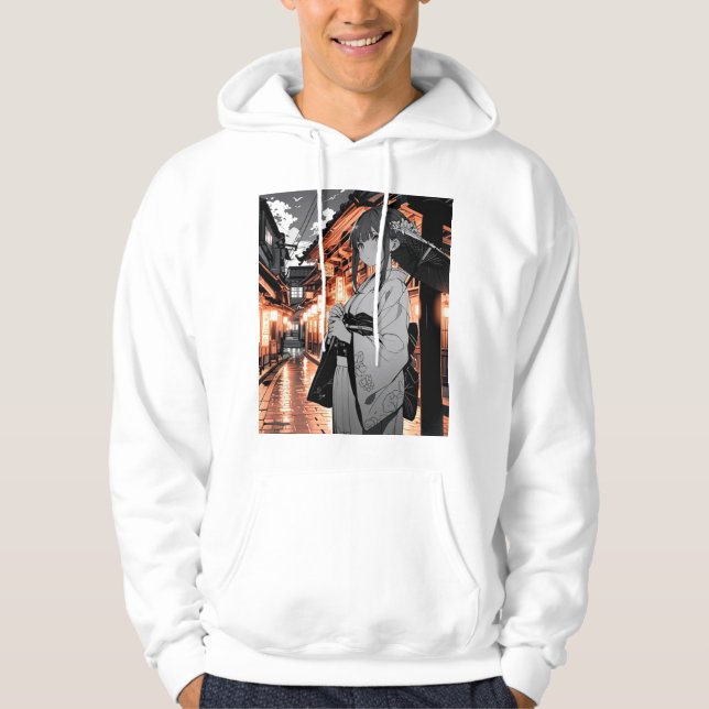 KAWAII Japanese Girl hoodie (Front)