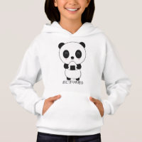 Kawaii Japanese Panda with Onigiri 