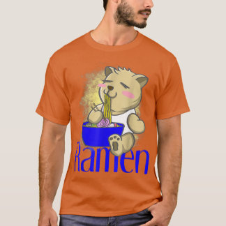 Kawaii Japanese Ramen Noodles Anime Noodle 824 T-Shirt