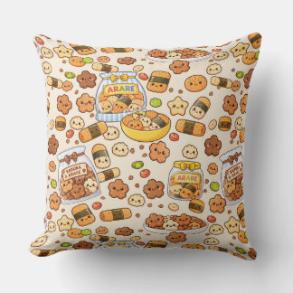Kawaii japanese sakura arare snack cushion