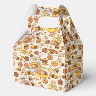 Kawaii japanese sakura arare snack favour box