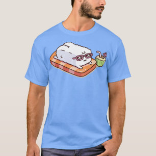 Kawaii Japanese Sushi Having Suntan Funny T-Shirt