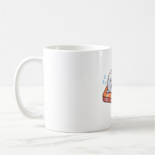 Kawaii Japanese Sushi Sleeping and Drooling Funny Coffee Mug