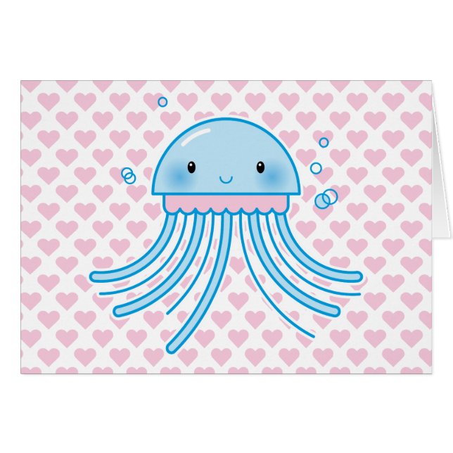 Kawaii jellyfish (Front Horizontal)