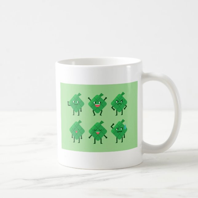 kawaii Ketupat Coffee Mug (Right)