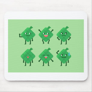 kawaii Ketupat Mouse Pad