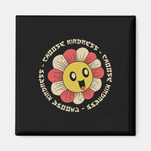 Kawaii Kindness A Retro Japanese Vibe Sticker  Magnet