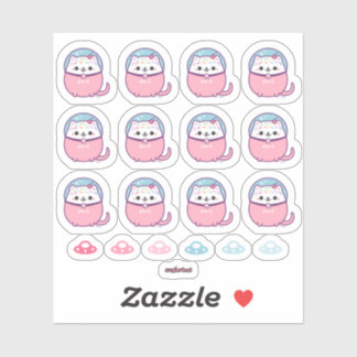 Kawaii Kitipai Astronaut Cat