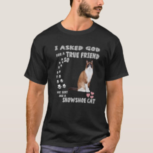 Kawaii Kitten Saying Mum Dad Lover Print, Cute Sno T-Shirt