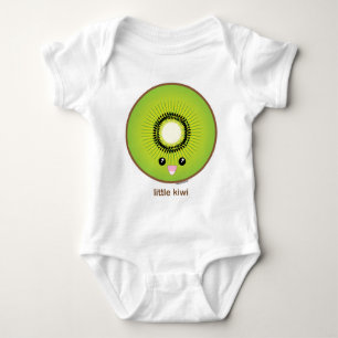 Kawaii Kiwi Baby Bodysuit