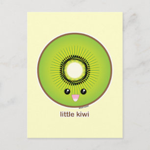 Kawaii Kiwi Postcard