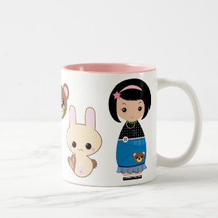 Kawaii Kokeshi Mug