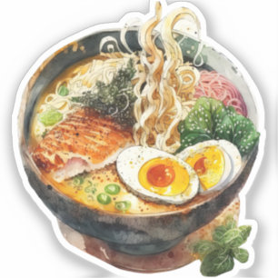 Kawaii Korean Ramen Stickers