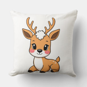 Kawaii Little Deer Pillow