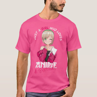 Kawaii Manga Gift - Anime And Sketching - Cute Ani T-Shirt