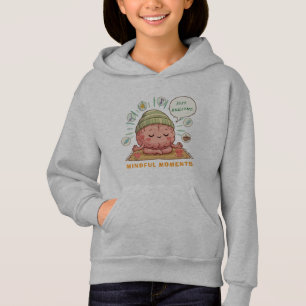 Kawaii Meditating Brain Zen Wellness Mental Healt