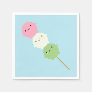 Kawaii Mochi Dango Napkin