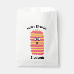 Kawaii Monster Birthday Treat Bag