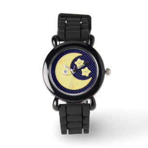 Kawaii Moon and Stars Watch