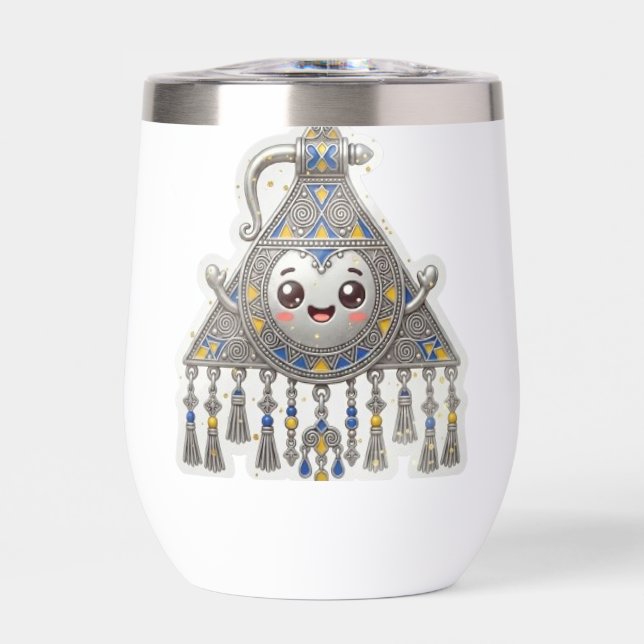 Kawaii Moroccan Amazigh Fibula - Traditional Tizer (Front)