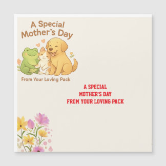 Kawaii Mother's Day Card - From The Pack