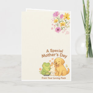 Kawaii Mother's Day Card - From The Pack