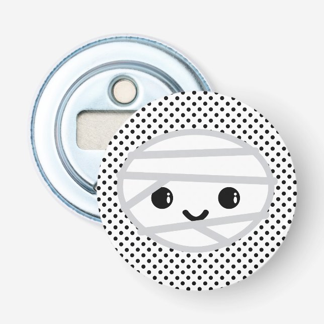 Kawaii Mummy Bottle Opener (Front)