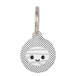 Kawaii Mummy Dog Tag