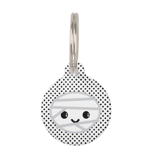 Kawaii Mummy Dog Tag (Front)