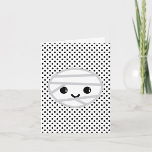 Kawaii Mummy Note Card
