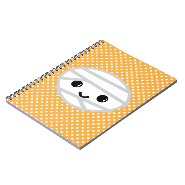Kawaii Mummy Notebook (Left Side)