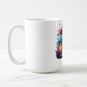 Kawaii Mushroom Cottage in Magical Forest – Fantas Coffee Mug