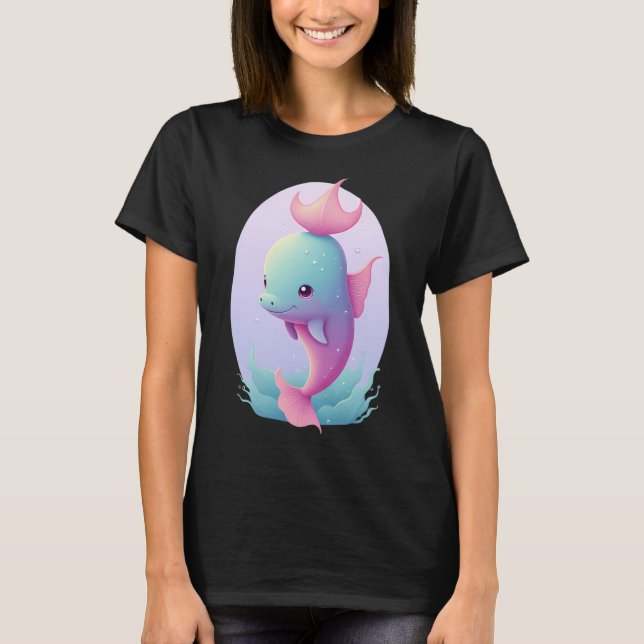 Kawaii Mystical Fish T-Shirt (Front)