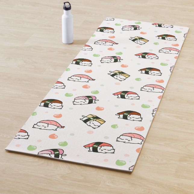 Kawaii Neko Nigiri Yoga Mat (In Situ)