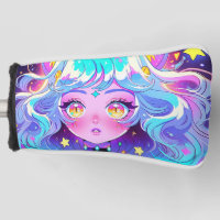 Kawaii Neon Cat Fursona Furry Anime Girl