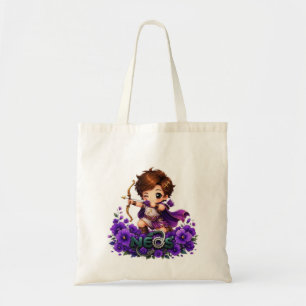 Kawaii Neos Zodiac Sagittarius Tote Bag