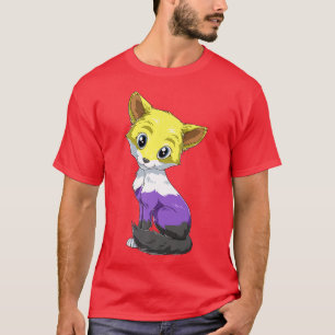 Kawaii Nonbinary and Genderqueer Fo Premium T-Shirt