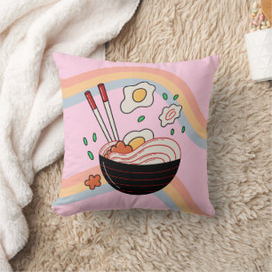 Kawaii Noodles Cushion