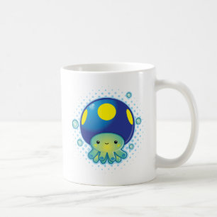 Kawaii Octopus Mushroom Coffee Mug