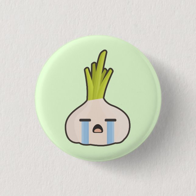 Kawaii Onion 3 Cm Round Badge (Front)