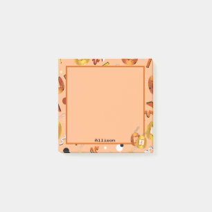 Kawaii Orange Tamagotchi Post-it Notes