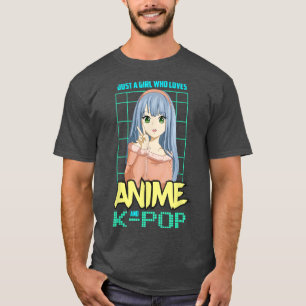 Kawaii Otaku Japan Neko Just A Girl Who Loves Anim T-Shirt