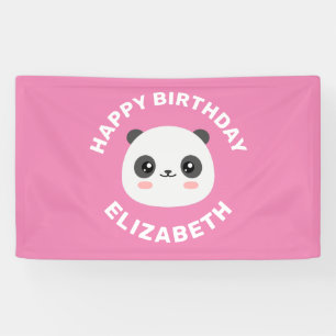 Kawaii Panda Banner