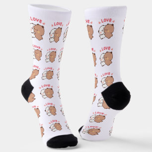 Kawaii Panda Bear, couple Animals Socks