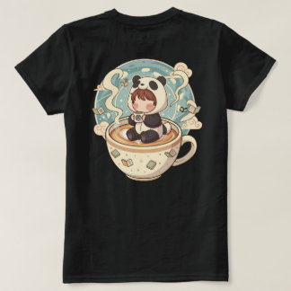 Kawaii Panda Brew Women's Cotton Tee