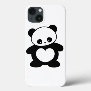 Kawaii panda iPhone 13 case