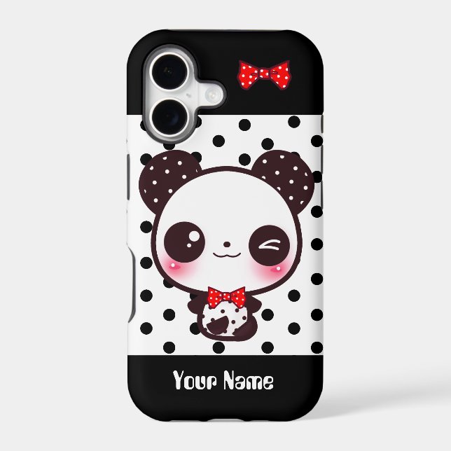 Kawaii Panda - Personalised (Back)