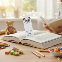 Kawaii Panda Reading Accessory for Kids